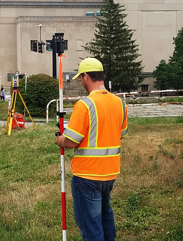 Land surveying and mapping